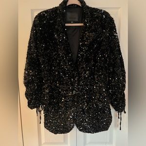 BLANK NYC Full Sequin Blazer